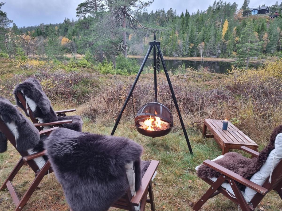 Ro I Sjelen. Hytte Til Leie Pa Skrim. Kongsberg Esterno foto