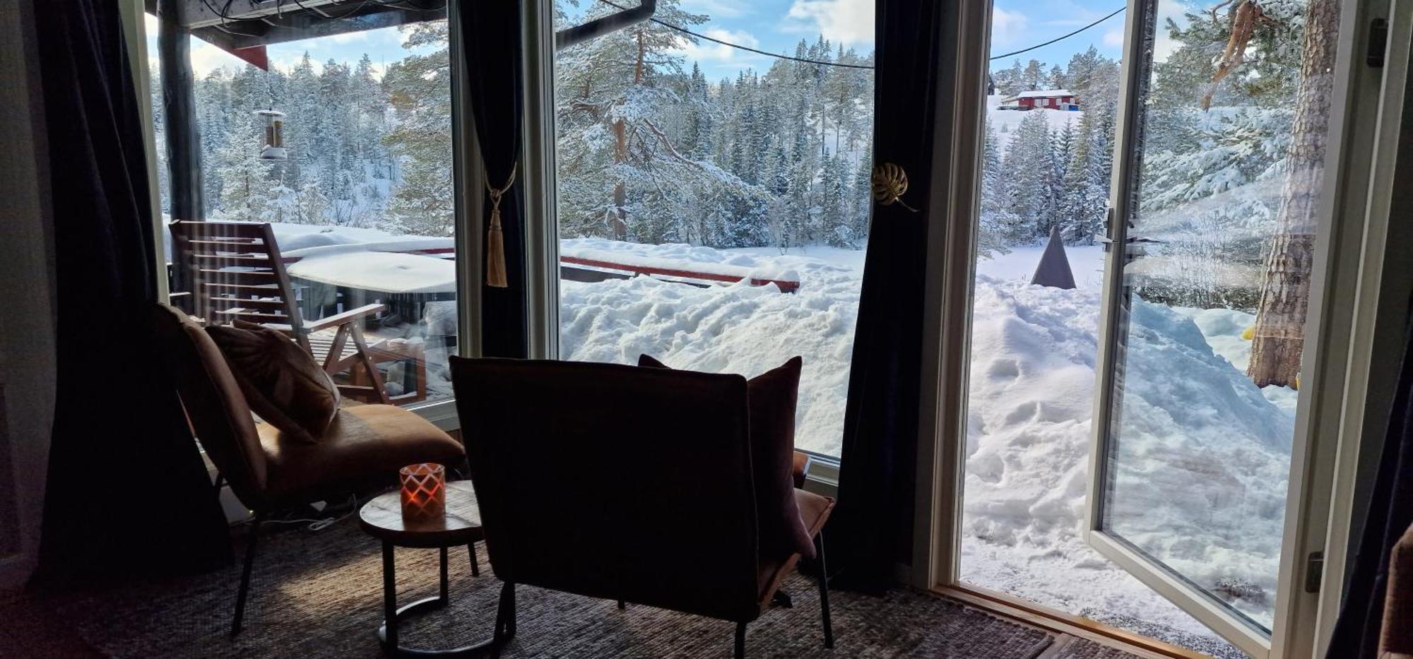 Ro I Sjelen. Hytte Til Leie Pa Skrim. Kongsberg Esterno foto